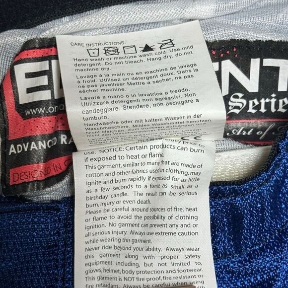 O'Neal Motocross Element Series YOUTH Black Racing Pants Size 8/10 ONeal - Picture 8 of 16
